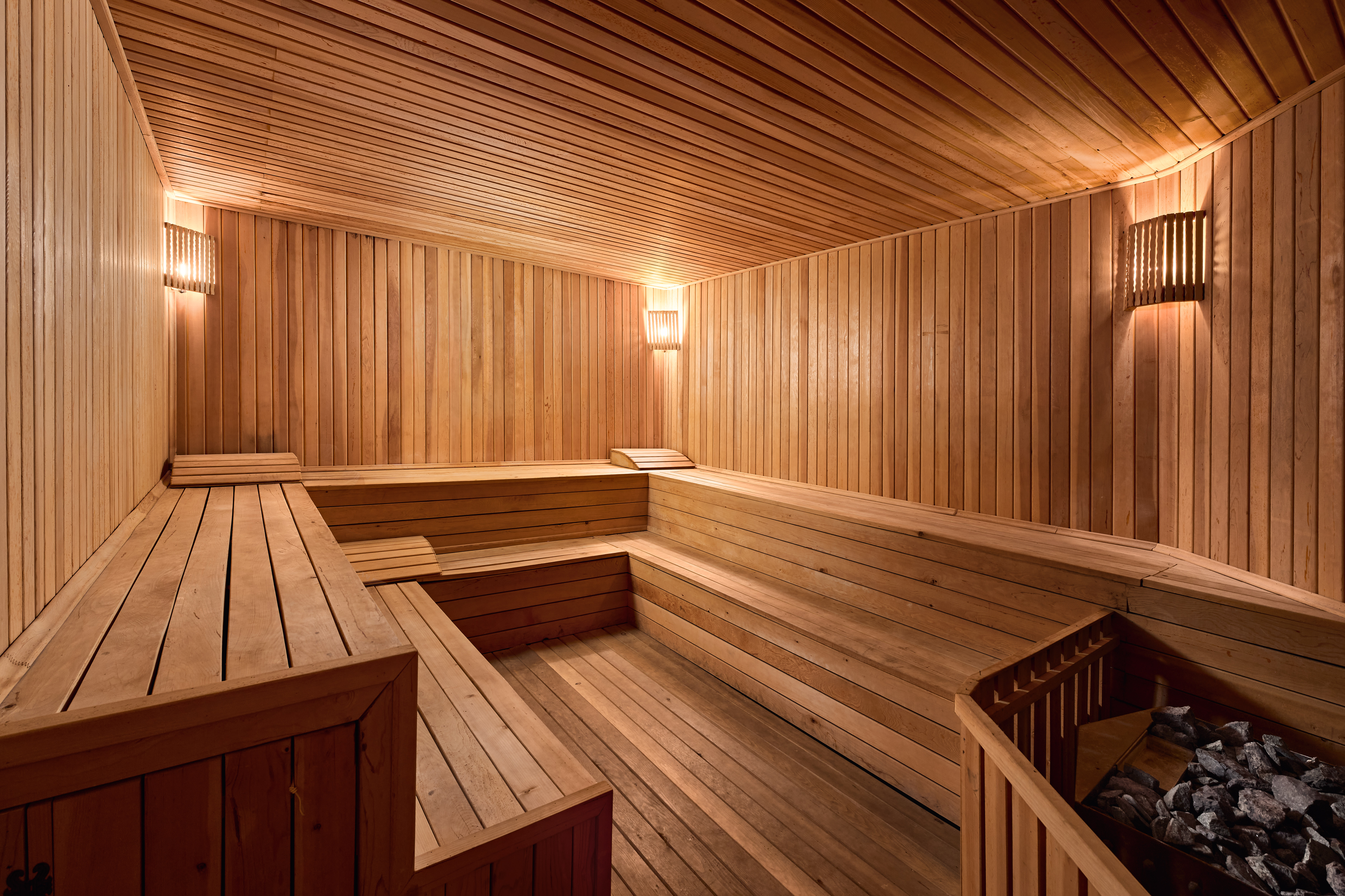Glow Spa wooden sauna