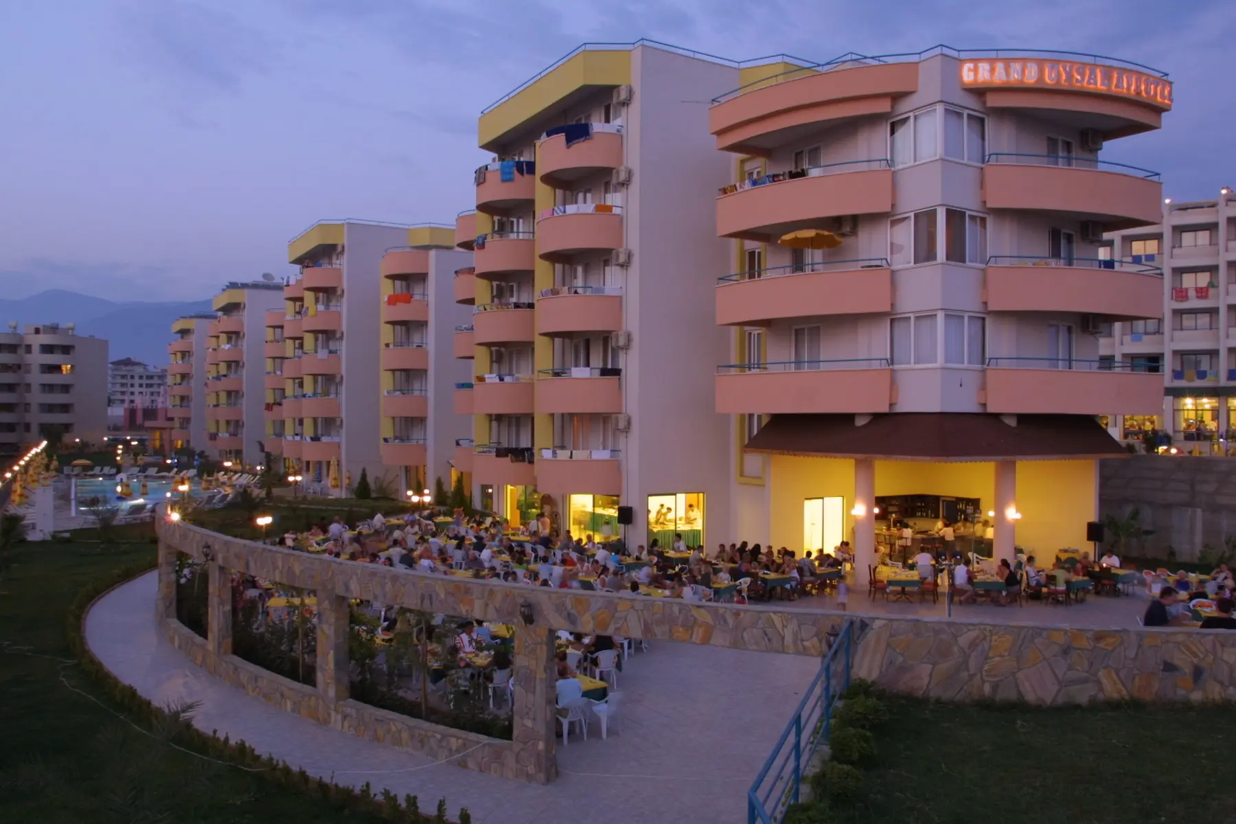 Grand Uysal Beach & Spa Hotel in its opening years