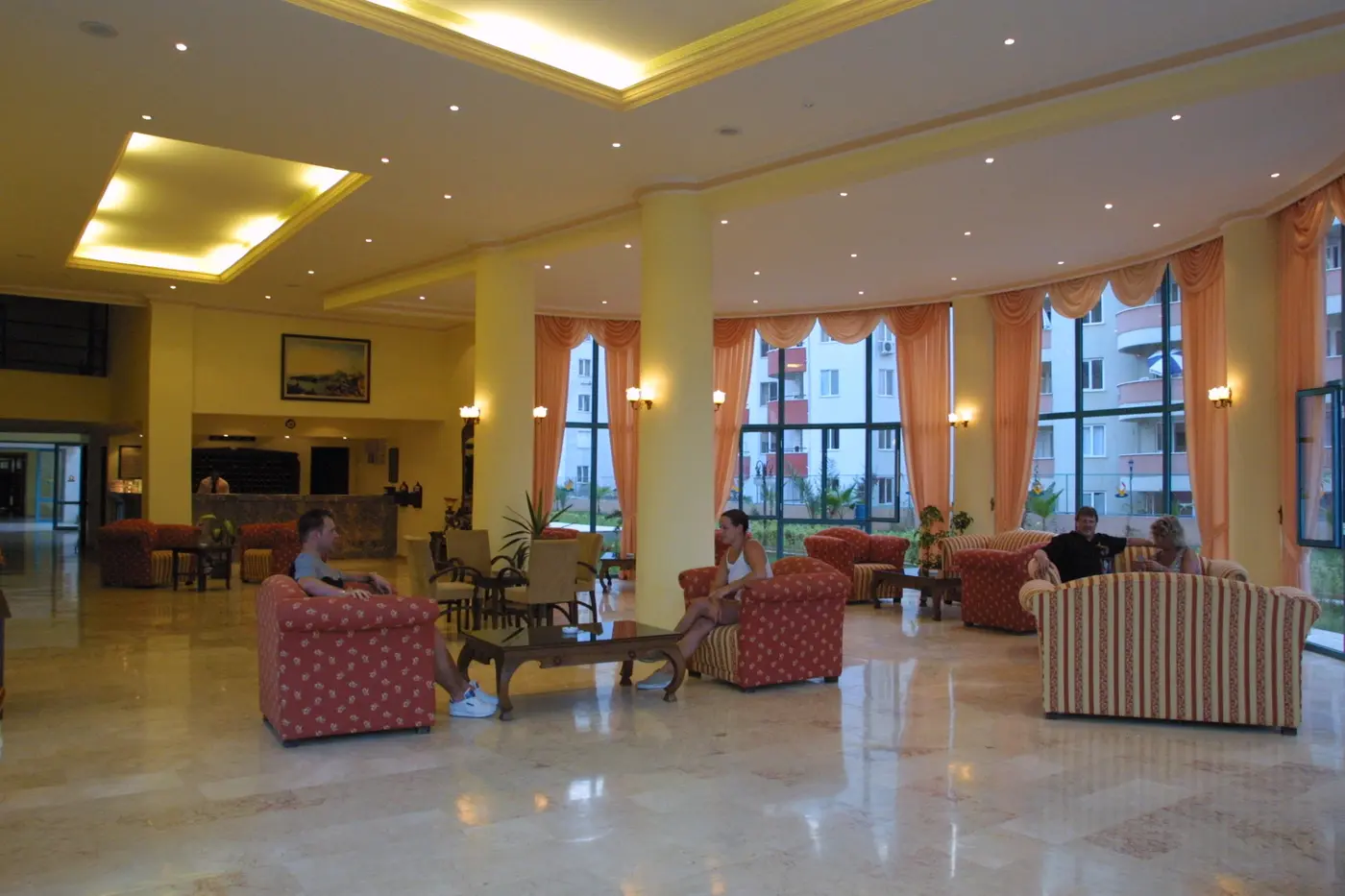 The Grand Uysal lobby in 2001