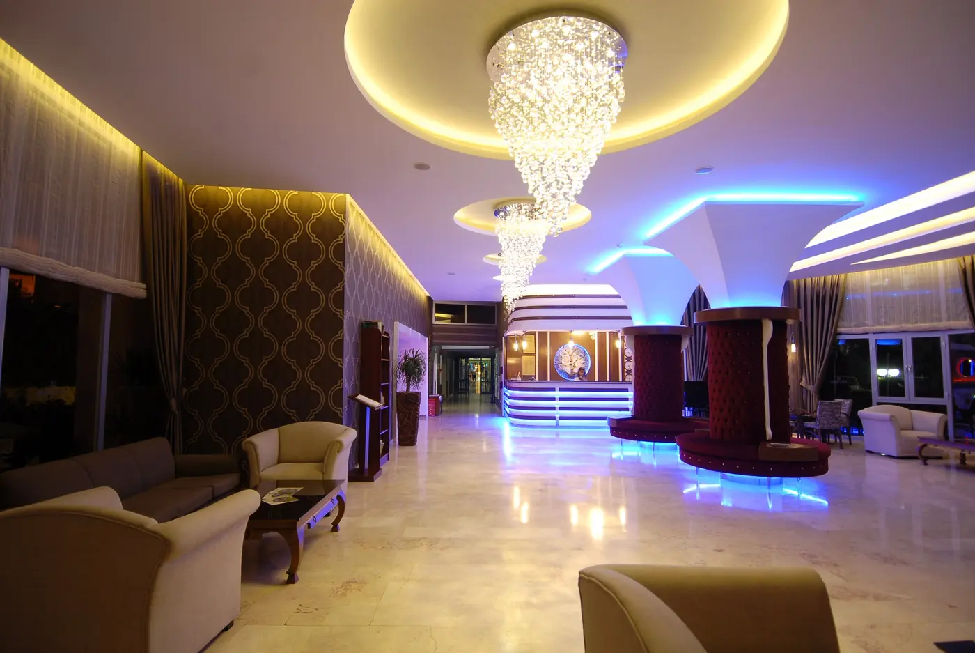 The renewed Grand Uysal lobby