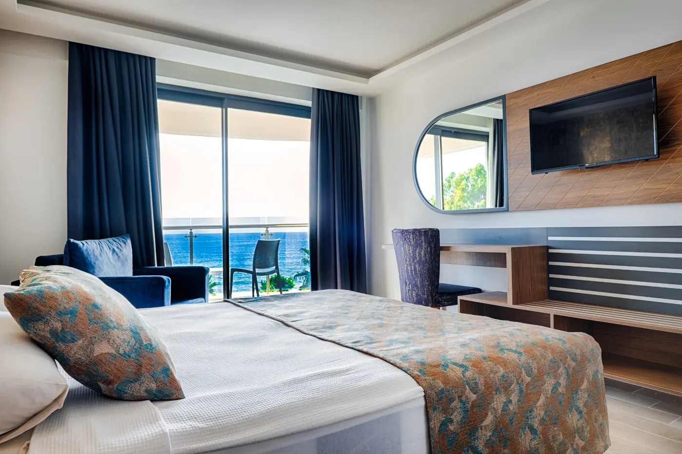 A renovated room at Grand Uysal